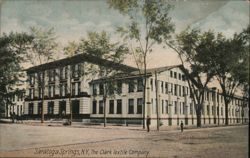 Clark Textile Company, Saratoga Springs, NY Postcard