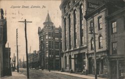 Ligonier Street, Latrobe, PA Postcard