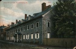 Widows House, Bethlehem, PA Postcard