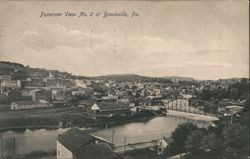 Panoram View No. 2 of Brookville, Pa. Postcard