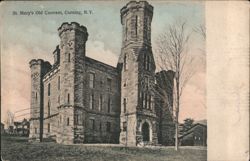 St. Mary's Old Convent, Corning, N.Y. Postcard