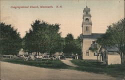 Congregational Church, Wentworth, NH Postcard