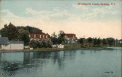 Wentworth Creek, Sydney, C.B. Postcard