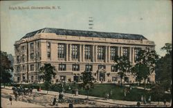 Gloversville, N.Y. High School Postcard