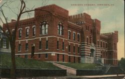 Meriden Armory, Meriden, CT Postcard