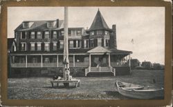 Point View House, Black Point, Conn. Postcard