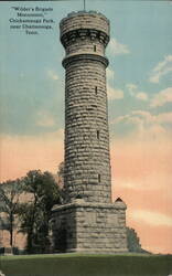 Wilder's Brigade Monument, Chickamauga Park Postcard