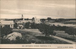 Gov. Wentworth Mansion, Newcastle, NH Postcard