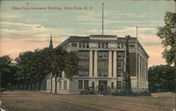 Glens Falls Insurance Building, Glens Falls, NY Postcard