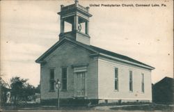 United Presbyterian Church, Conneaut Lake, PA Postcard