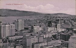 A Section of Vancouver, B.C. Postcard