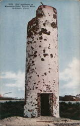 Old Lighthouse on Minnesota Point, Duluth Postcard