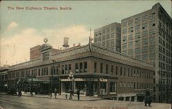 The New Orpheum Theatre, Seattle Postcard