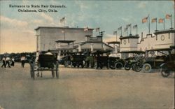 Entrance to State Fair Grounds, Oklahoma City, OKLA. Postcard