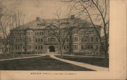 Harvard University - Sever Hall Postcard