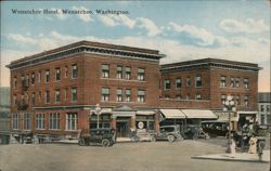 Wenatchee Hotel, Wenatchee, Washington Postcard