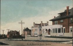 A Residence Scene, Seattle Postcard