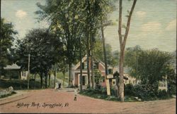 Williams Park, Springfield, VT Postcard