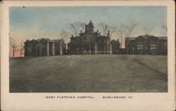 Mary Fletcher Hospital, Burlington, VT Postcard