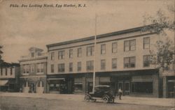 Philadelphia Avenue Looking North, Egg Harbor, NJ Postcard