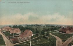 Fort Russell, Cheyenne, Wyoming Postcard