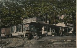 Pop Corn Restaurant, Pen Mar Park Postcard