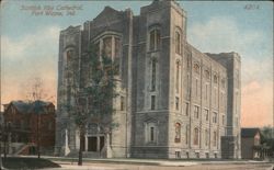 Scottish Rite Cathedral, Fort Wayne, Indiana Postcard