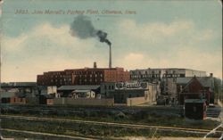 John Morrell's Packing Plant, Ottumwa, IA Postcard