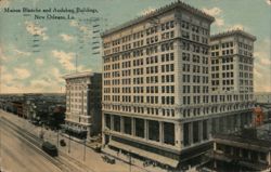 Maison Blanche and Audubon Buildings, New Orleans Postcard