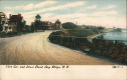 73rd Str. and Shore Road, Bay Ridge, NY Postcard