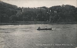 Kittatinny Hotel from Delaware Water Gap Postcard