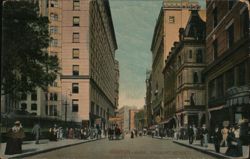 Tremont Street, Boston, Massachusetts Postcard