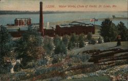 Chain of Rocks Water Works, St. Louis Postcard