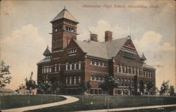 Menominee High School, Menominee, Michigan Postcard