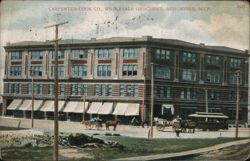 Carpenter-Cook Co., Wholesale Groceries, Menominee, Michigan Postcard