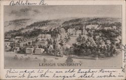 Lehigh University, Bethlehem PA Postcard