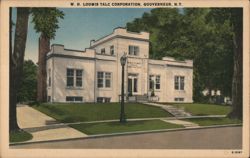 W. H. Loomis Talc Corporation, Gouverneur, NY Postcard