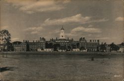 Dunster House, Harvard University, from across Charles River Postcard