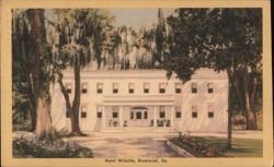 Hotel Willetta, Brunswick, GA Postcard