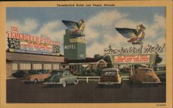 Thunderbird Hotel, Las Vegas, Nevada Postcard