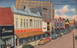 Smith St., Perth Amboy, NJ - F.W. Woolworth Co. Postcard