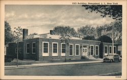 USO Building, Hempstead, NY Postcard