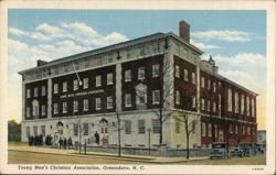 Young Men's Christian Association, Greensboro, NC Postcard