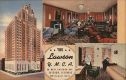 The Lawson Y.M.C.A., 30 West Chicago Avenue, Chicago, Illinois Postcard