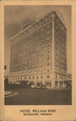 Hotel William Byrd, Richmond, VA Postcard