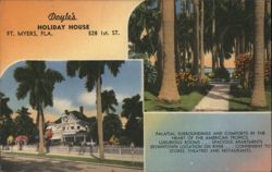 Doyle's Holiday House, Ft. Myers, FL Postcard