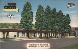 La Plata Motel, Durango, CO Postcard