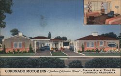 Coronado Motor Inn, Southern California's Finest Postcard