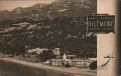 Santa Barbara Biltmore Hotel, Montecito, California Postcard