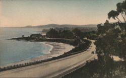 Rincon Coast Highway U.S. 101 Postcard